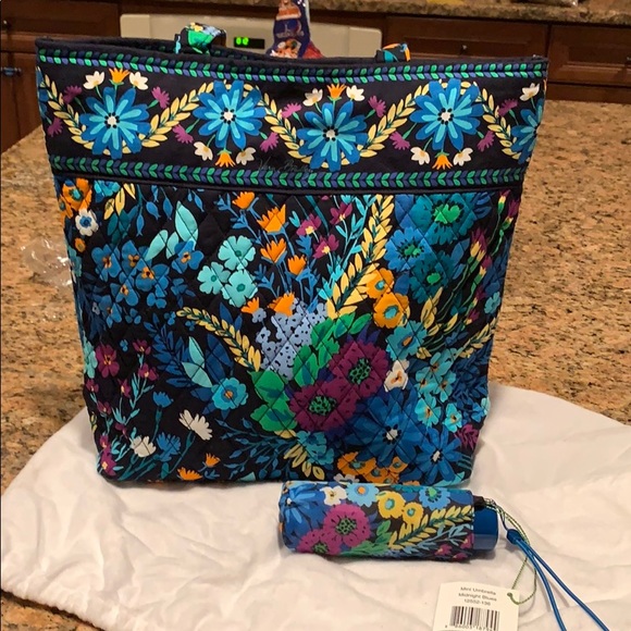 vera bradley mini travel umbrella